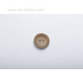 Pure natural wooden buttons for clothing